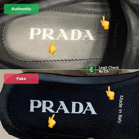 how to know real prada shoes|prada shoes counterfeit.